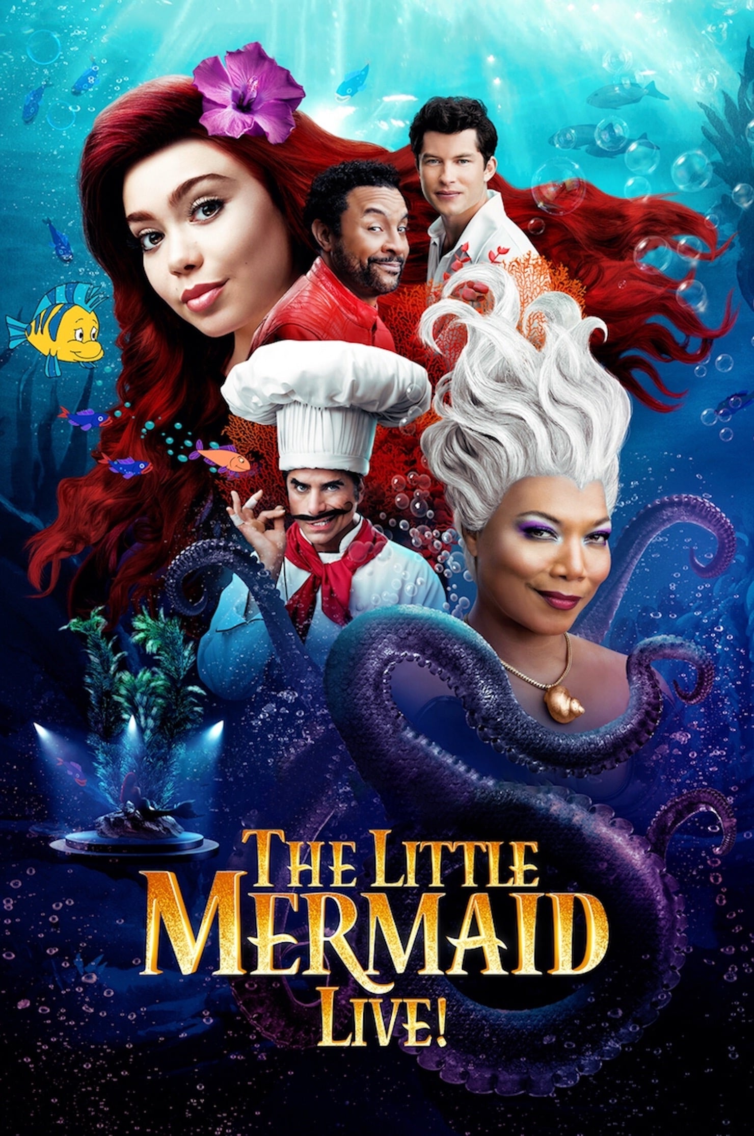 Постер The Little Mermaid Live!